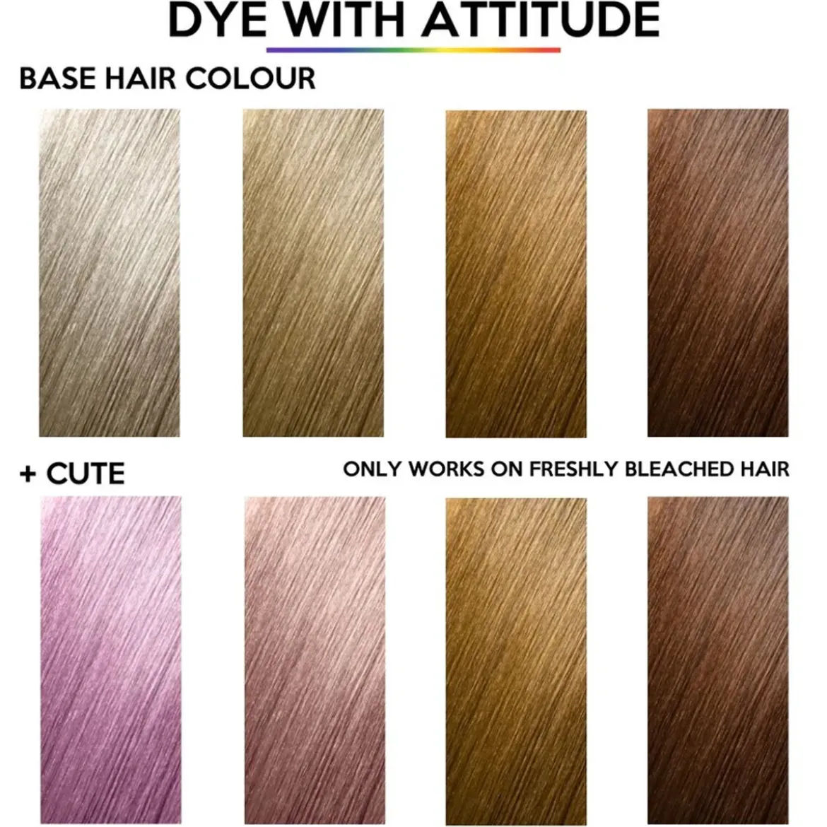 Attitude Cute Pastel Pink 135ml Hair Dye