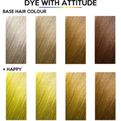 Attitude Happy Uv Yellow 135ml Hair Dye