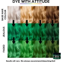 Attitude Jealous Green 135ml Hair Dye