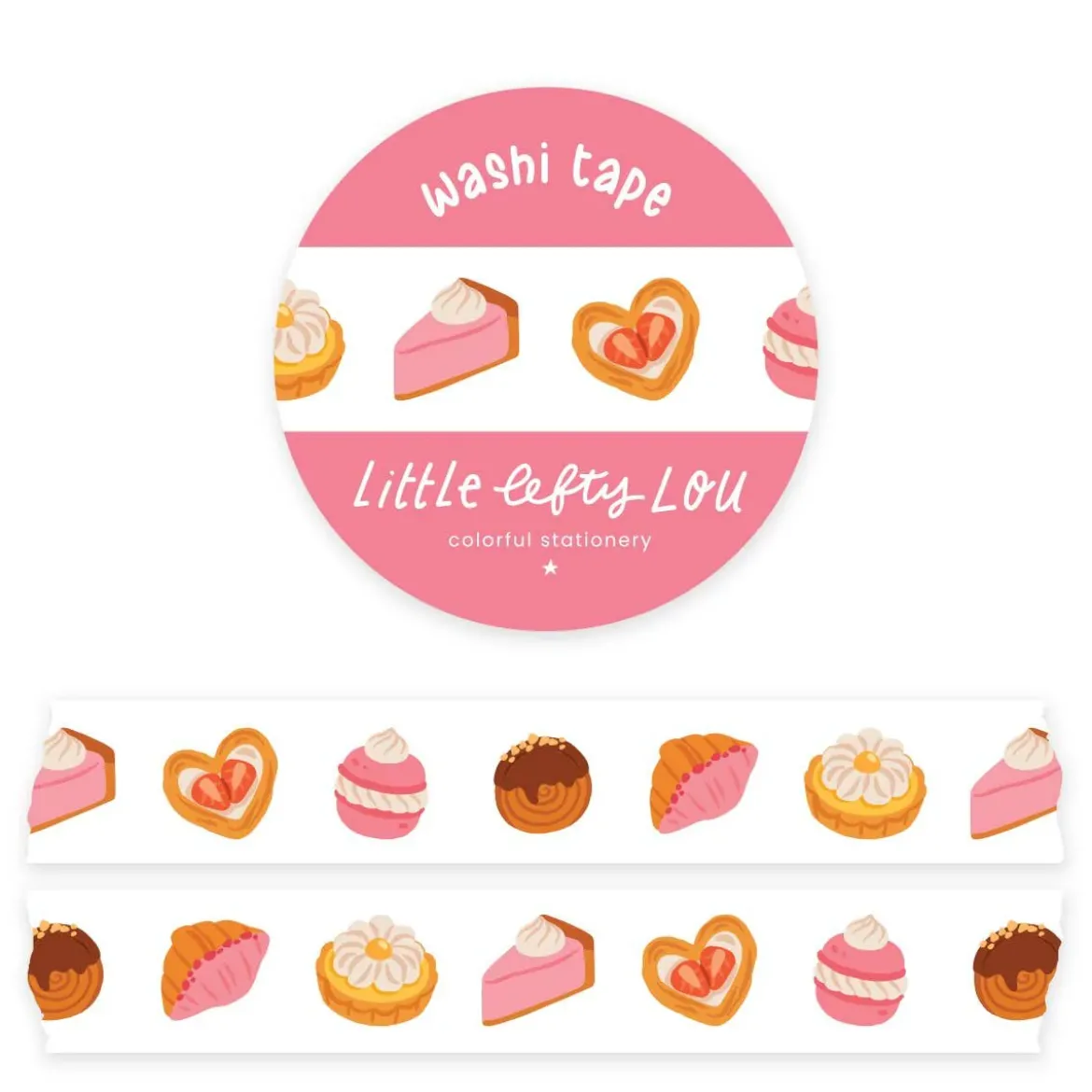 Bakery Sweet Treats Washi Tape