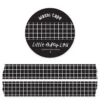 Black Grid Washi Tape