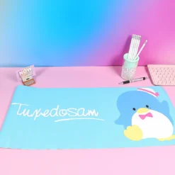 Blått skrivbordsunderlägg - Tuxedosam