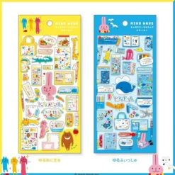 Character Miniature Stickers - Yuru Animal