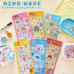 Character Miniature Stickers - Usakore Friends