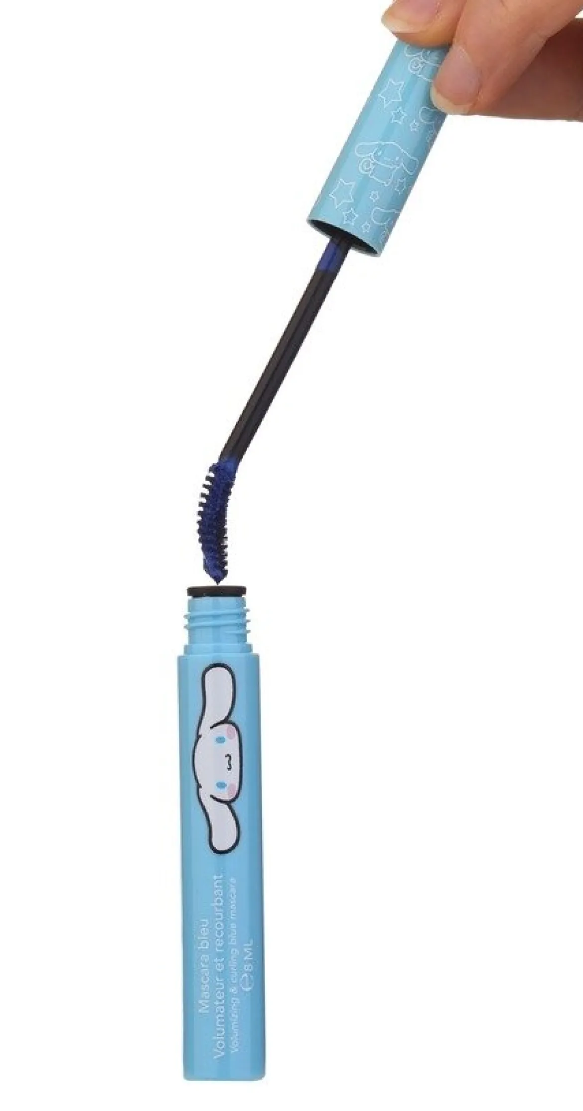 Cinnamoroll blue volumizing & curling mascara