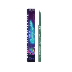 City of Flashing Lights Micro Retractable Liner - Emerald Out