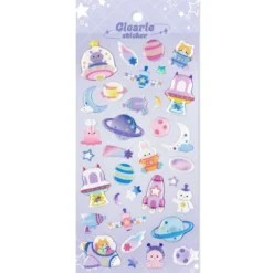 Clearie Stickers - Planet