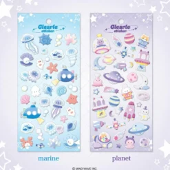 Clearie Stickers - Planet