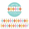 Colorful Starburst Harlequin Washi Tape