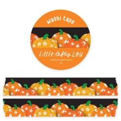 Decorative Pumpkins Washi Tape