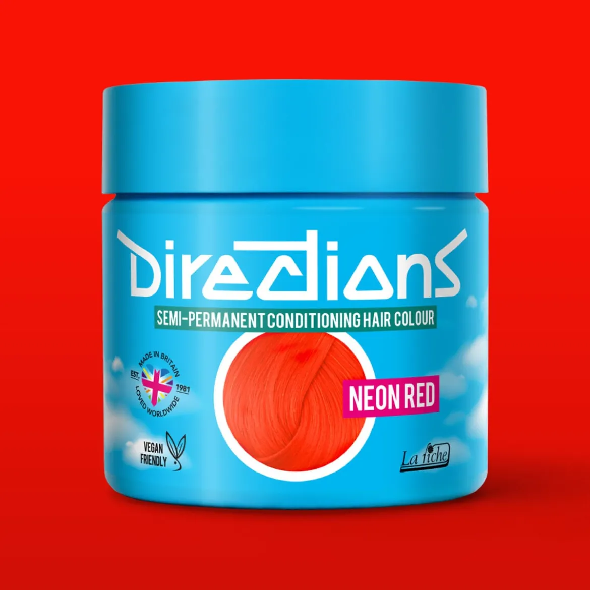 Directions Neon Red