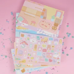 DIY kort med stickers - Sunday Home Diary