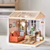 DIY Miniatyrmodell Cozy Living Lounge