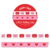 Envelopes And Hearts - 2 Slim Washi Tapes