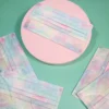 Face mask - Pastel galaxy 10-pack