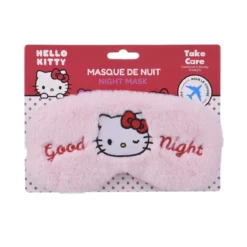 Fluffig sovmask - Hello Kitty