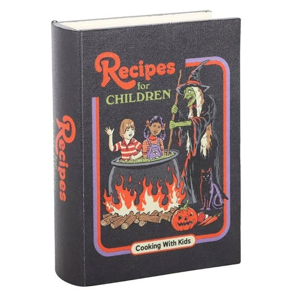 Förvaringsbox som bok - Recipes For Children Steven Rhodes