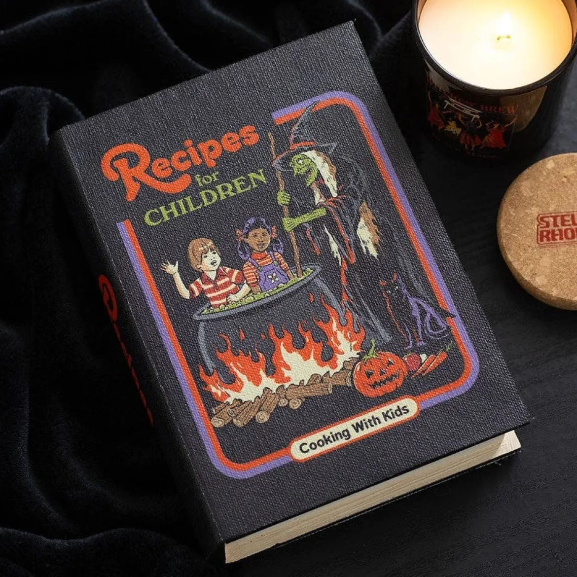 Förvaringsbox som bok - Recipes For Children Steven Rhodes