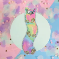 Glittrig sticker Suuuuuper long furby