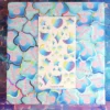 Glittrigt stickersark - Moons and stars