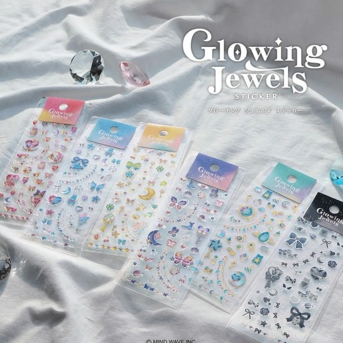 Glowing Jewels Stickers - Dreamy