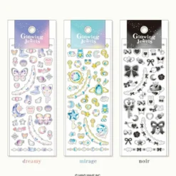 Glowing Jewels Stickers - Mirage