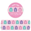 Gravestones Pastel Washi Tape