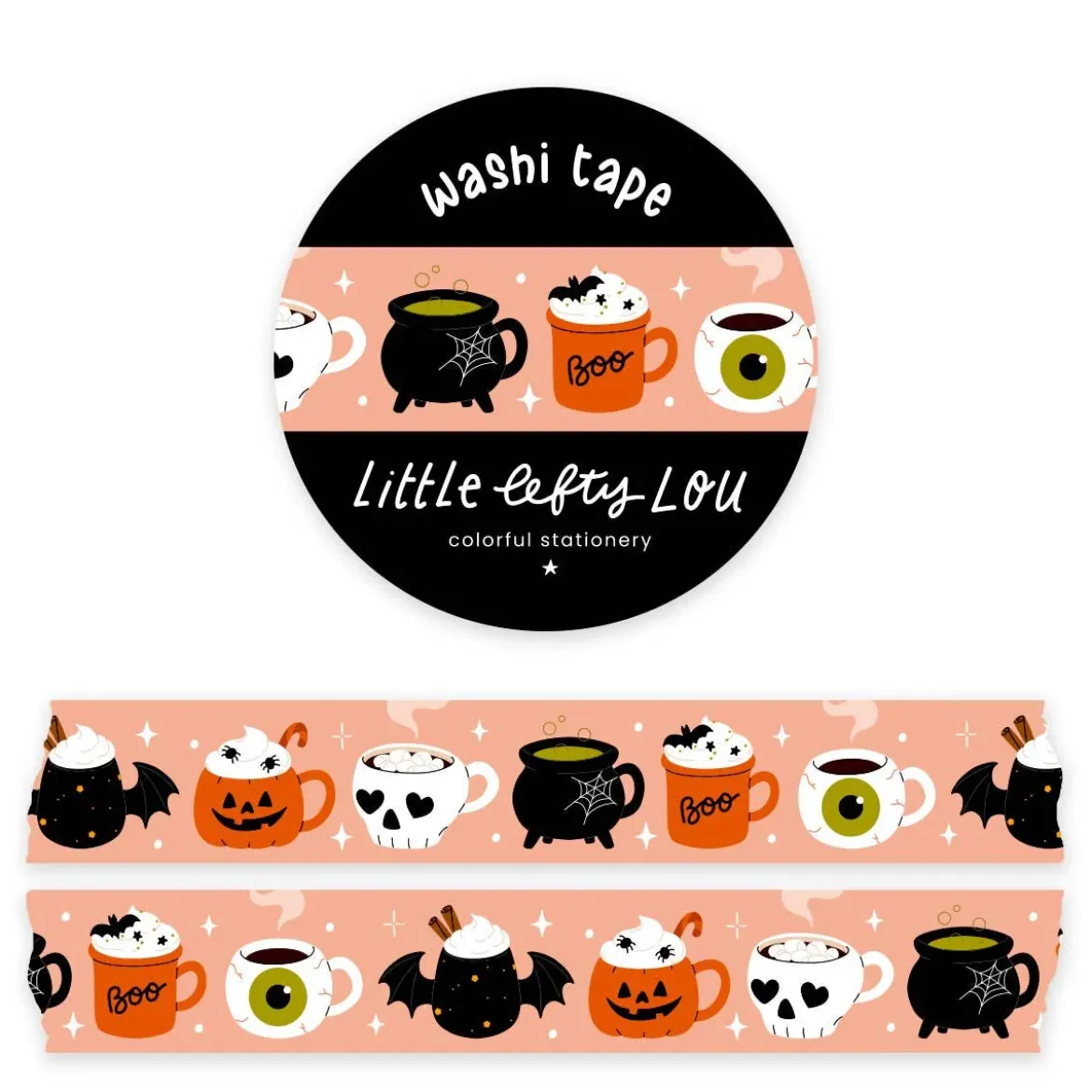 Halloween Drinks Washi Tape
