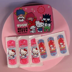 Hello Kitty & Friends-plåster, 24-pack i plåtask