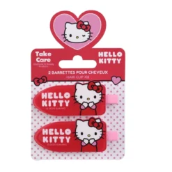 Hello Kitty Set med 2 Hårklämmor