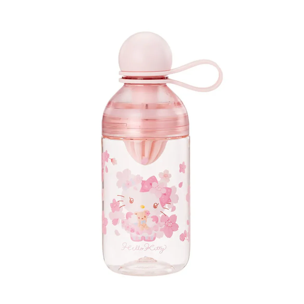 Hello Kitty vattenflaska med sil 550ml