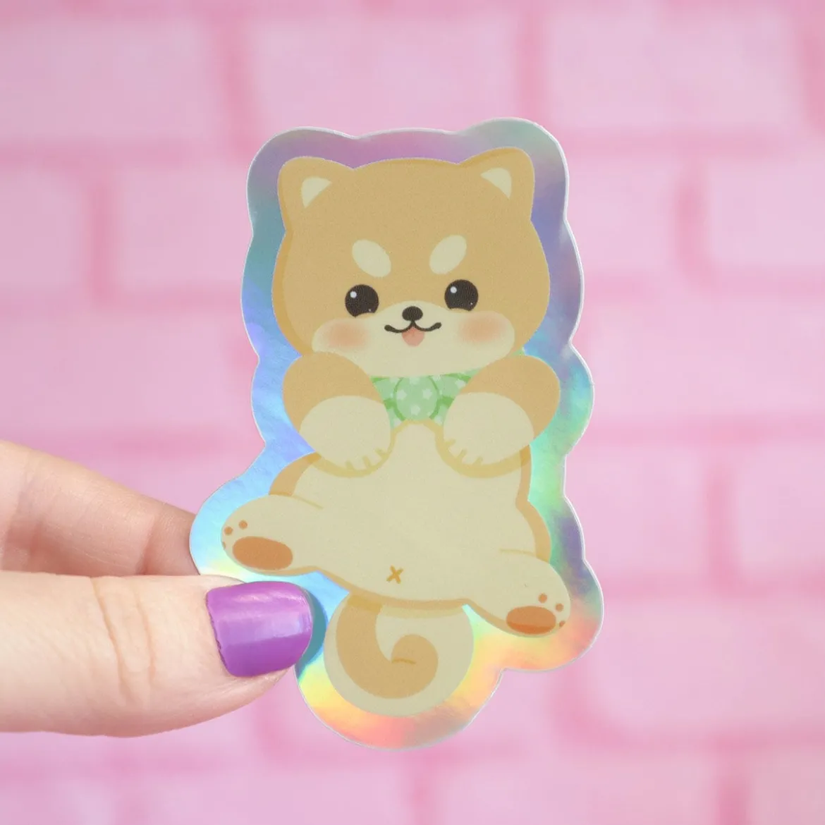 Holografisk sticker - Shiba
