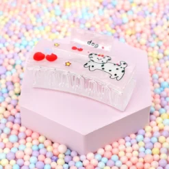 Hårklämma - Dalmatian Cherry