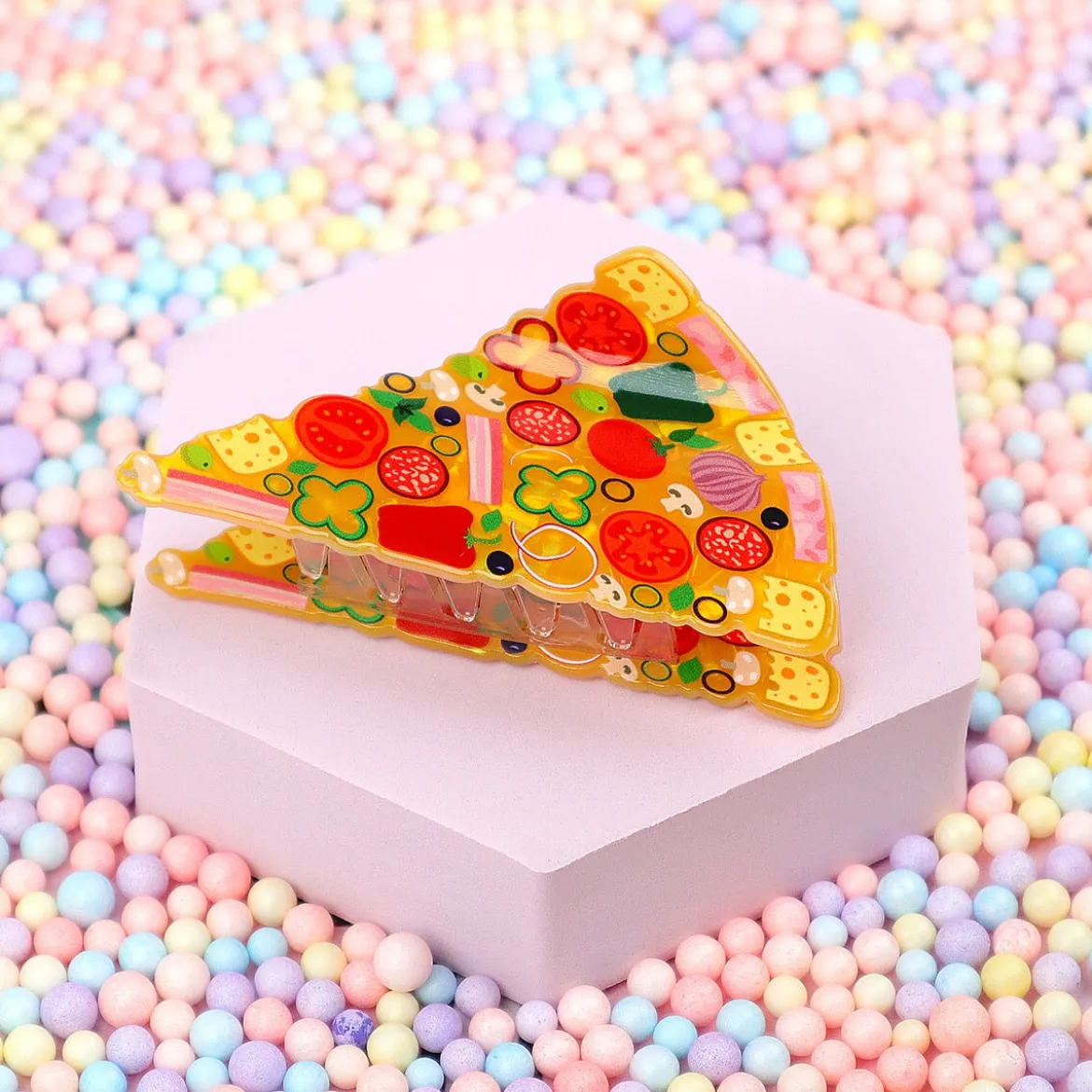 Hårklämma - Pizza Slice of Life