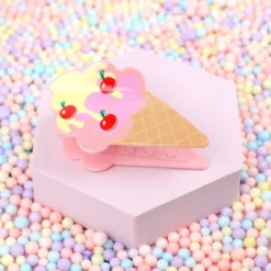 Hårklämma - Soft Serve Ice Cream Cone