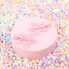 Hårklämmor 2-pack - Dusky Stars Pink