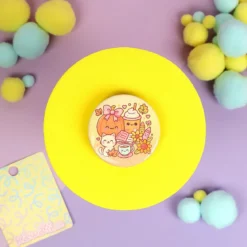 Knapp - Pastel pumpkin life