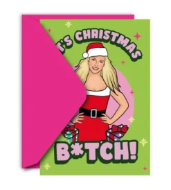Kort med kuvert - It´s Xmas Bitch