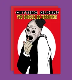 Kort med kuvert - You Should Be Terrified