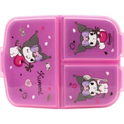Kuromi lunchlåda med flera fack