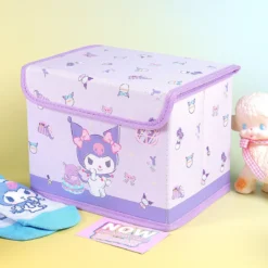 Lila låda med lock - Pretty Kuromi