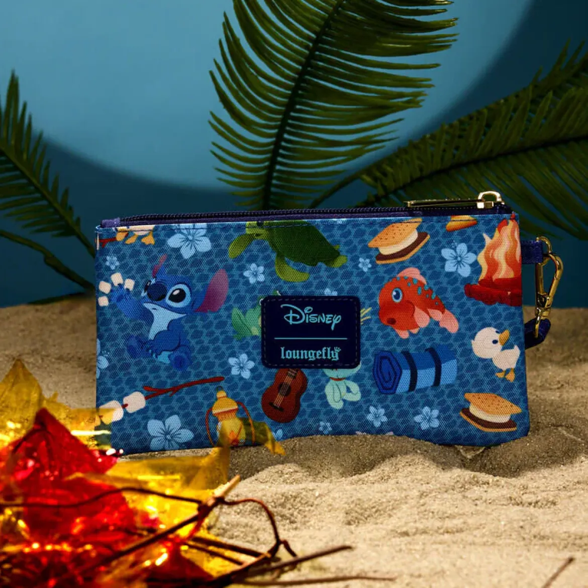 Loungefly börs, Stitch Camping Cuties