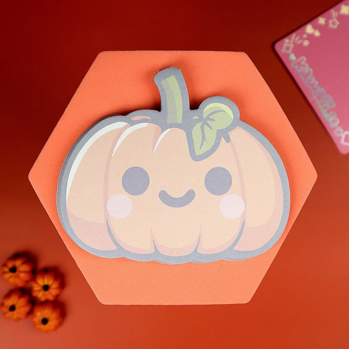 Magnetiskt memoblock - Cute Pumpkin