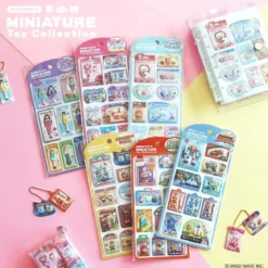Miniature Toy Collection Stickers - Fancy Friends