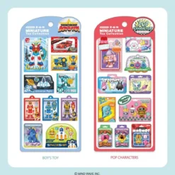 Miniature Toy Collection Stickers - Pop Characters