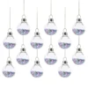 Mini-julkulor Pastel Stars 12-pack