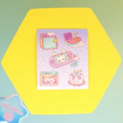 Mini Stickersark - Cat Diary