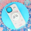 Mobilskal med Magsafe Phone Grip - Cute Kitten