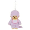 Monchhichi COLORS Purple Bag Charm