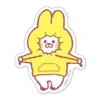 Moo-Chan Rabbit Sticker - Kyuu